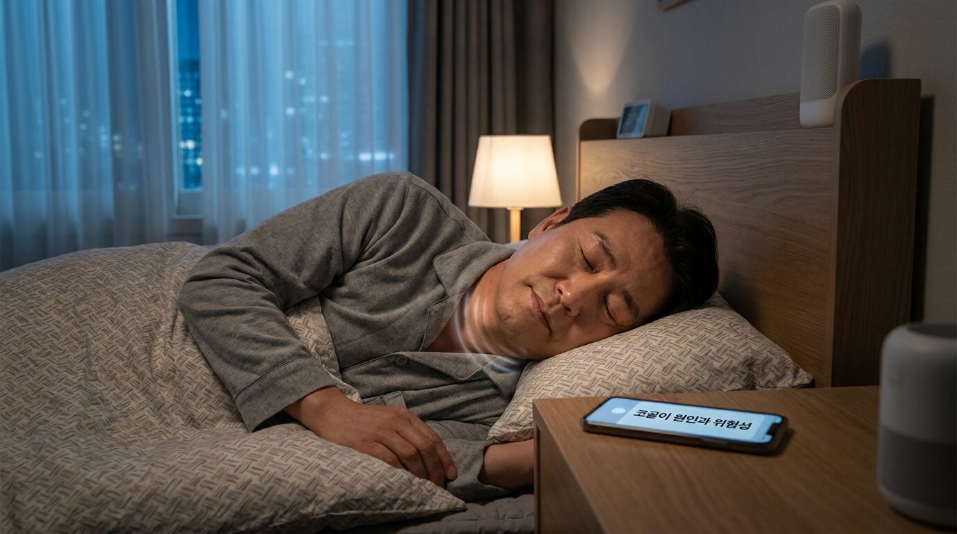 코골이 수면무호흡증 구별법