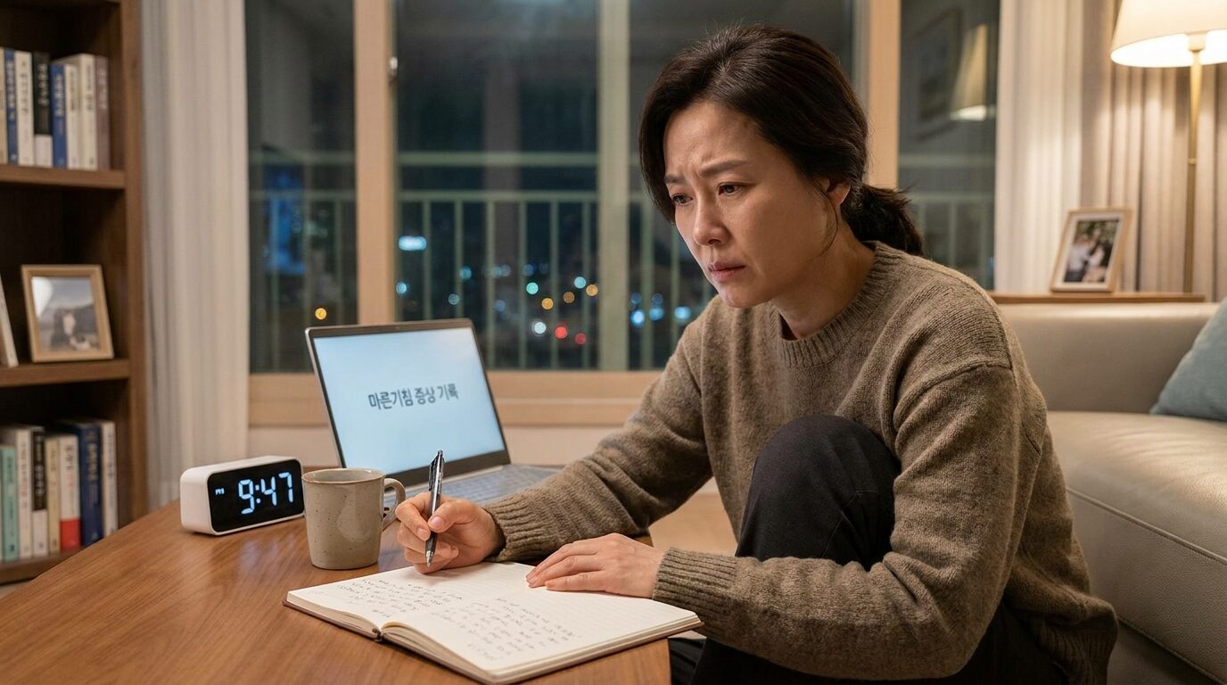 마른기침 지속 원인과 대처법